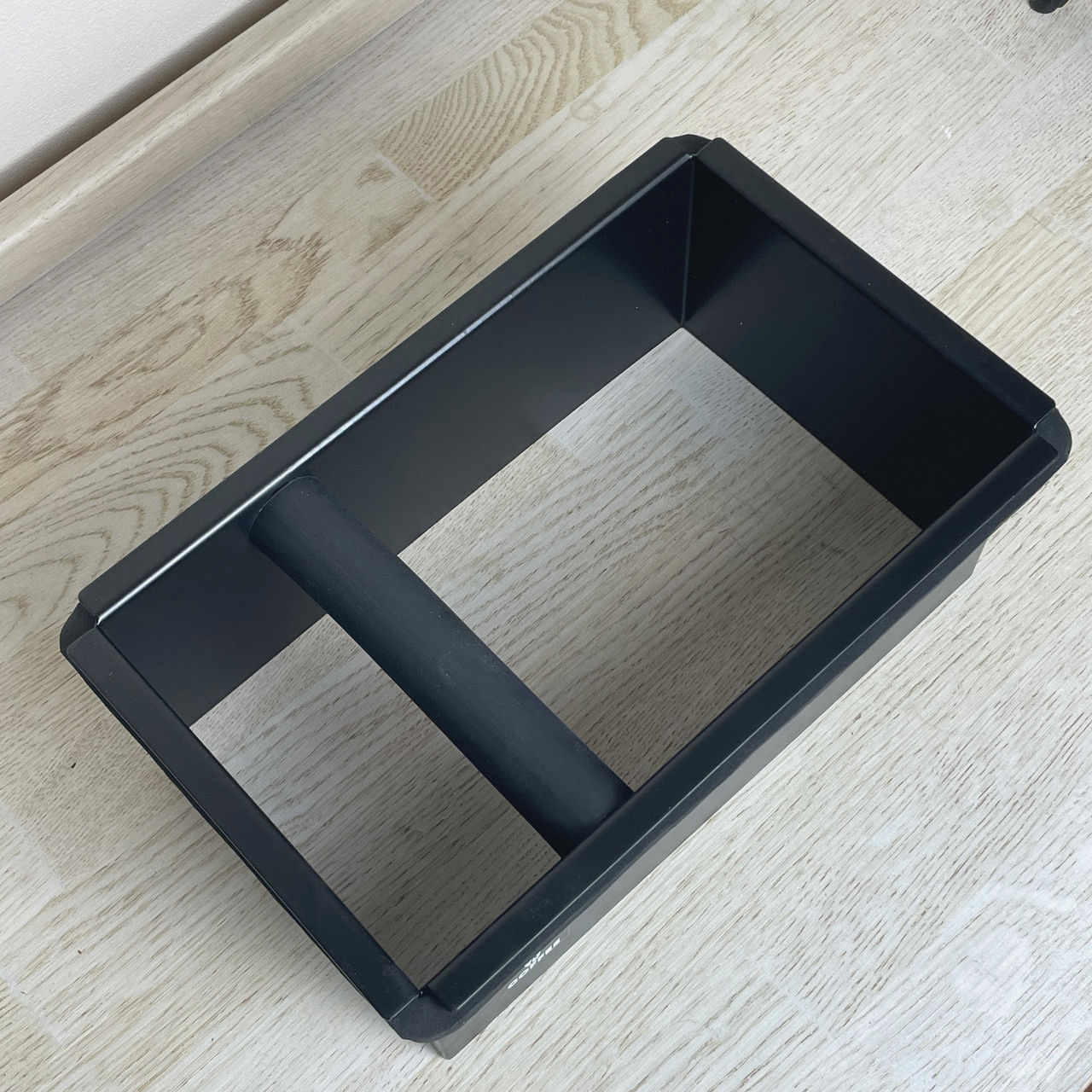 Нок-бокс VD Open Bottom XL врезной для кофейных отходов, черный, 27x16x10 см, металл