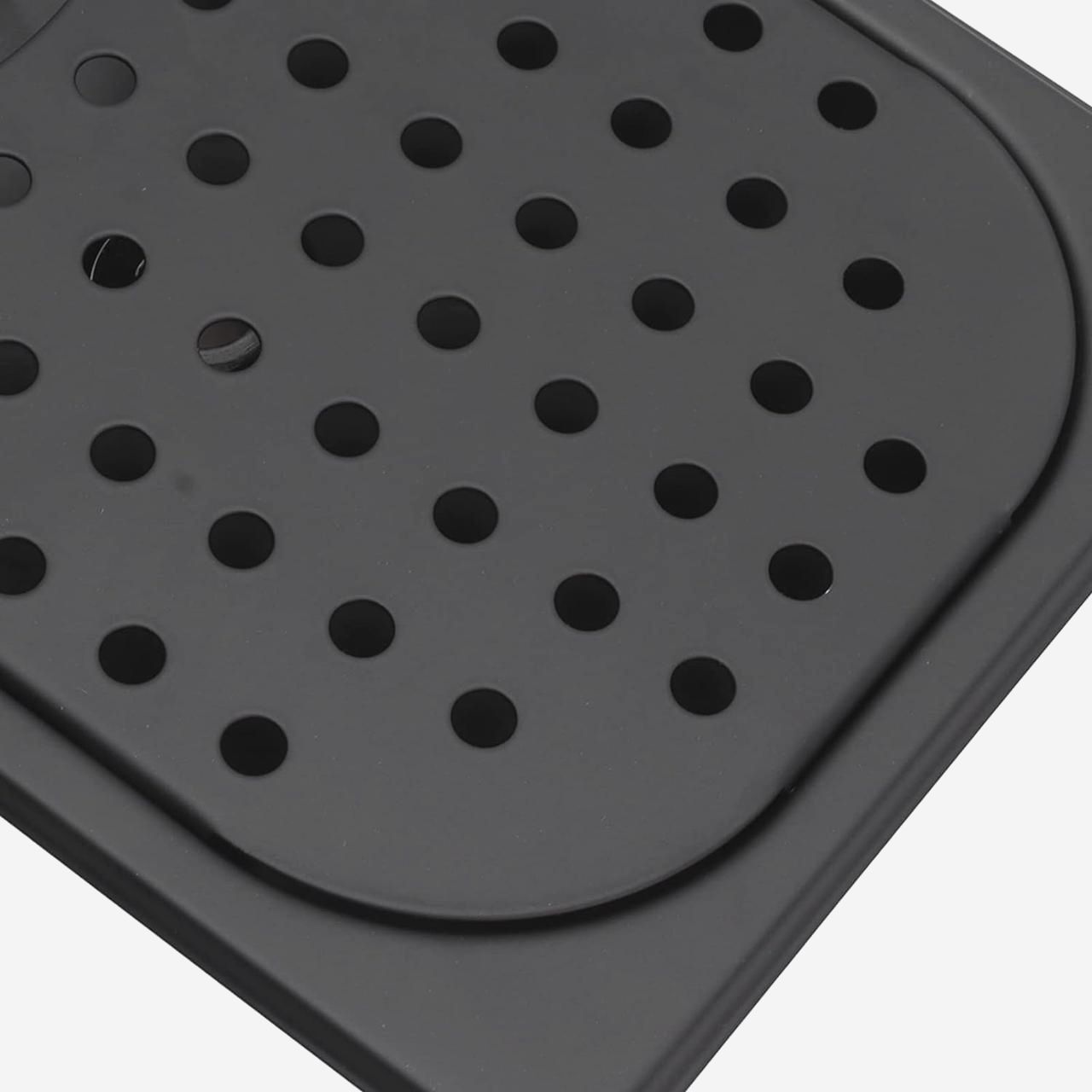 Ринзер барный Quick Rinse 32х17 см, черный, для ополаскивания посуды, нержавеющая сталь