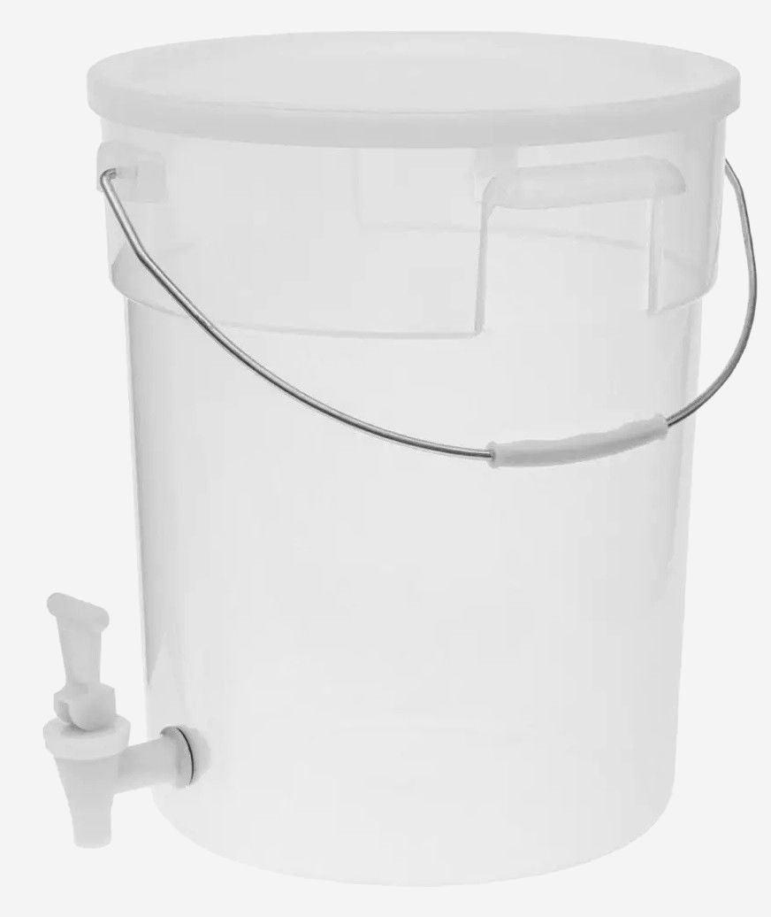 Комплект Cold Brew 20 л для приготування кави і чаю, багаторазовий фільтр, поліпропілен