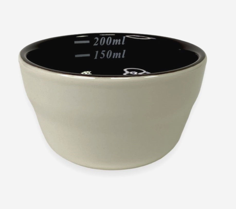 Чаша для каппинга кофе CoffeeTools 200 мл, кераміка, коричнева, для дегустації кофе