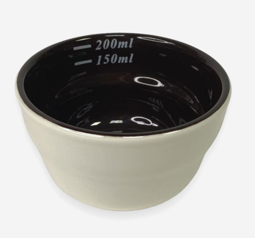 Чаша для каппинга кофе CoffeeTools 200 мл, кераміка, коричнева, для дегустації кофе