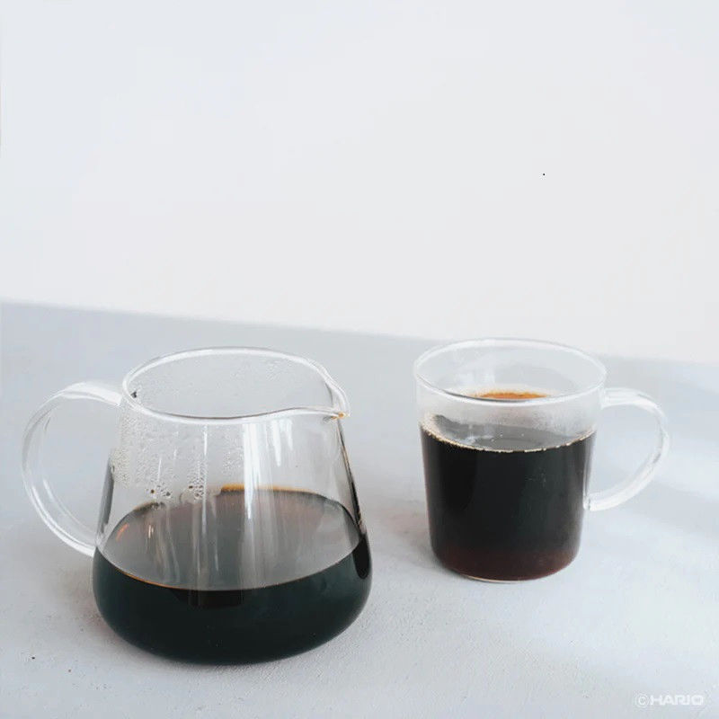 Сервер Hario V60 Barista Server 360 мл з боросилікатного скла для кави та чаю