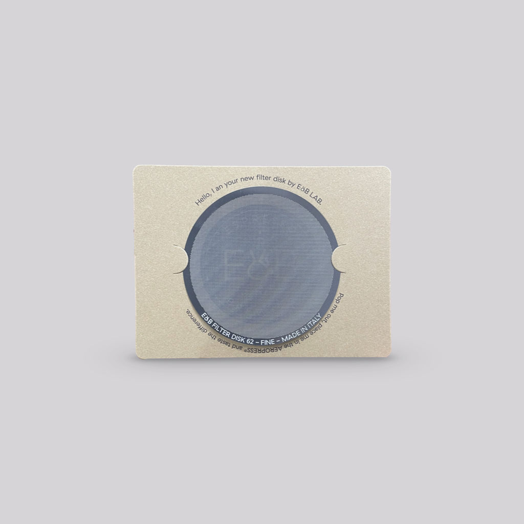 Фільтр EB Lab для Аеропреса 200 Мікрон, багаторазовий, нержавіюча сталь, 62 мм