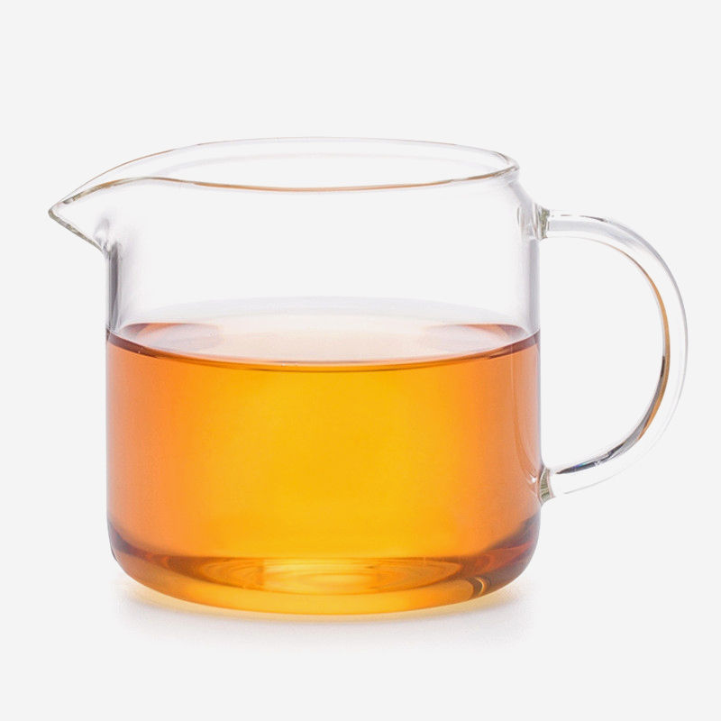 Сервер Samadoyo 400 мл з боросилікатного скла для кави та чаю, прозорий глечик