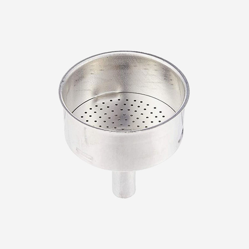 Фильтр воронка Bialetti для гейзерной кофеварки на 1 чашку, алюминий, корзина, Imbuto