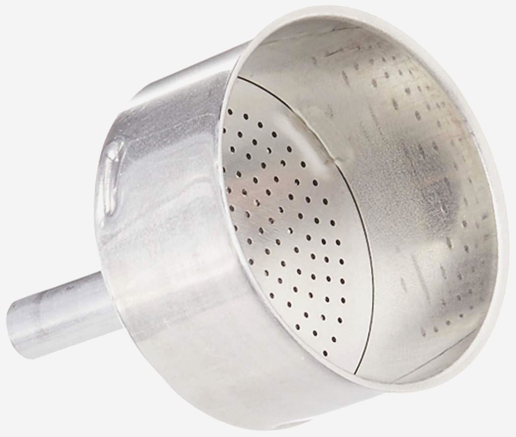 Фильтр воронка Bialetti для гейзерной кофеварки на 1 чашку, алюминий, корзина, Imbuto