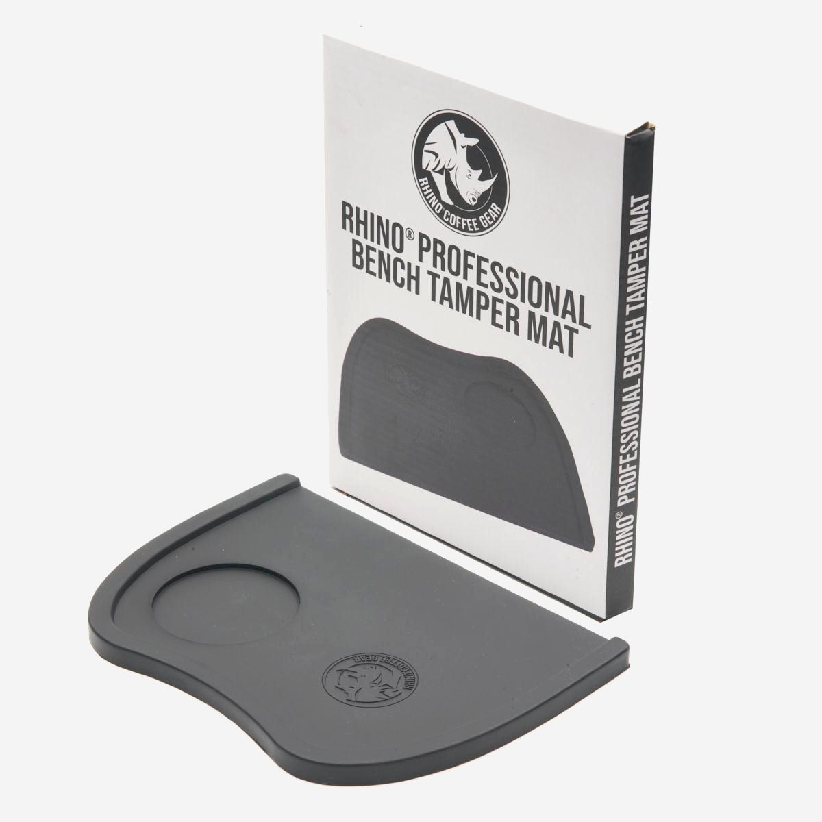 Коврик Rhino Bench Professional Tamper mat для темперовки 206x146mm, силиконовый, 61mm отверстие
