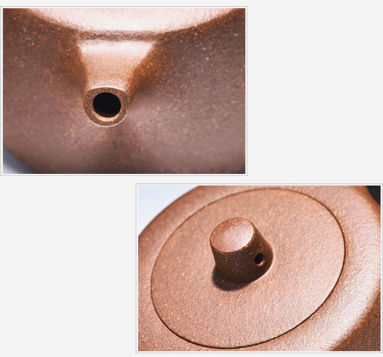 Чайник Цзин Лань з ісинської глини 180 мл, ручна робота, червоно-бордовий, авторська печатка