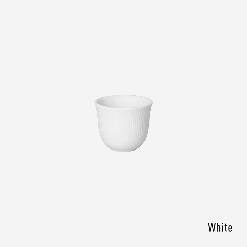 Чашка Loveramics 80 мл Embossed Tasting Cup для кофе, термостойкая, белая, дизайнерская