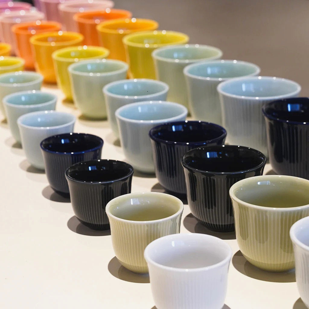 Чашка Loveramics 80 мл Embossed Tasting Cup для кофе, термостойкая, зеленая, керамика