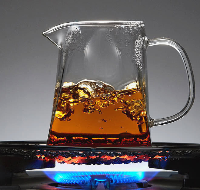 Чахай Misney 260 мл скляний заварний чайник з жаростійкою колбою