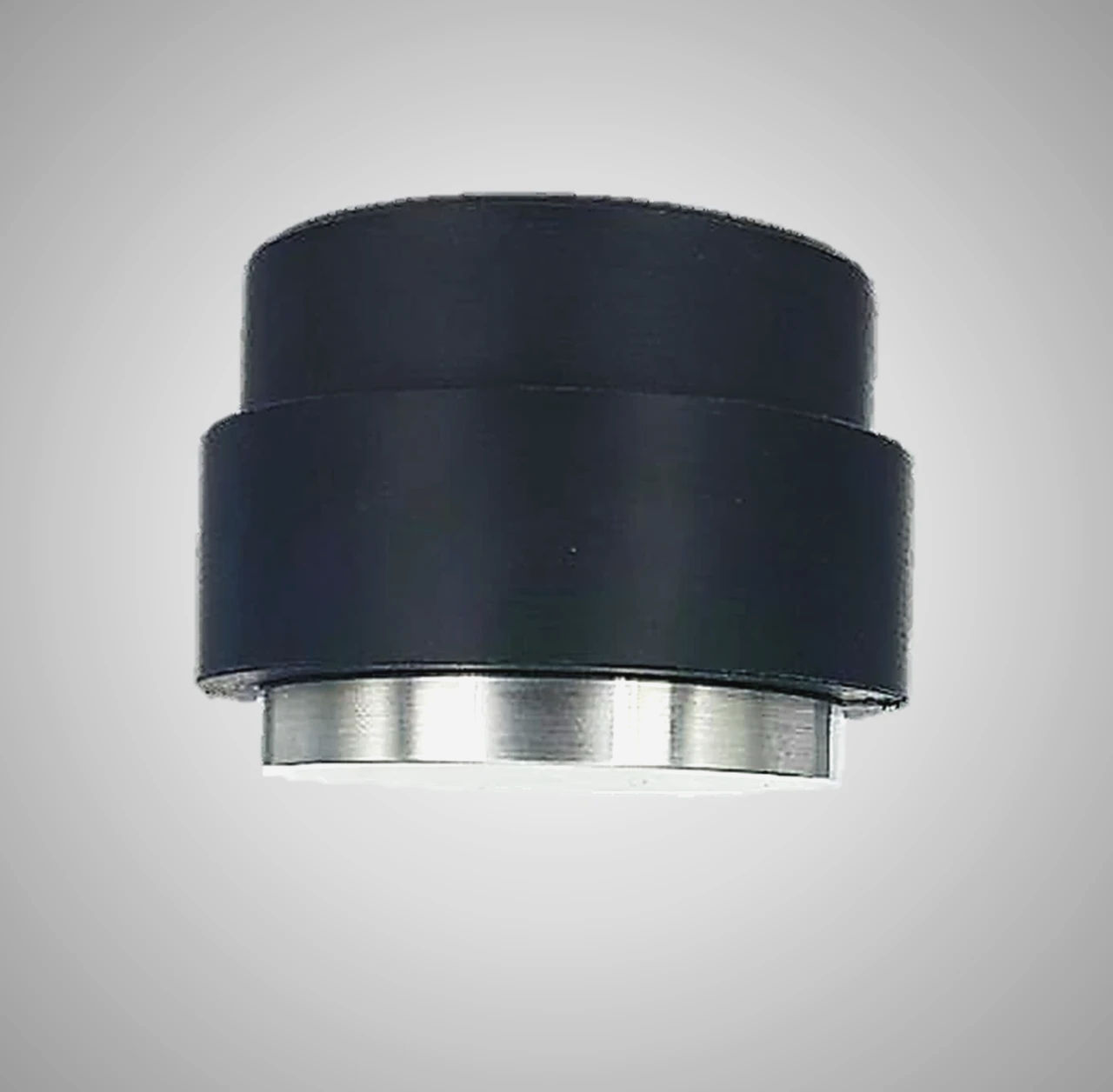 Пуш Темпер VD Spring 53 мм для кофе с пружиной, черный, пластиковый корпус, нержавеющая сталь