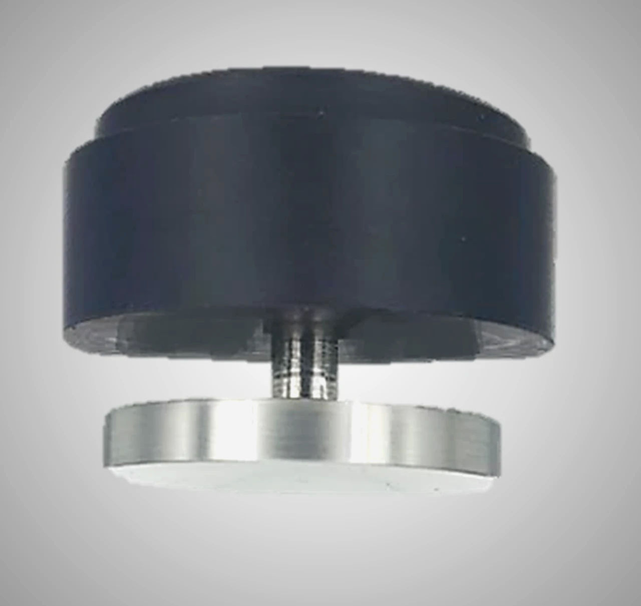 Пуш Темпер VD Spring 51 мм для кофе с пружиной, черный, AISI304, Украина