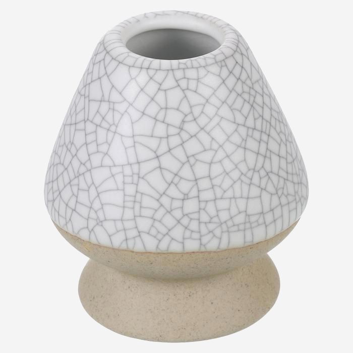 Кусенаоши Ancient White підставка для венчика Тясен 7x6 см, фарфор, для матча