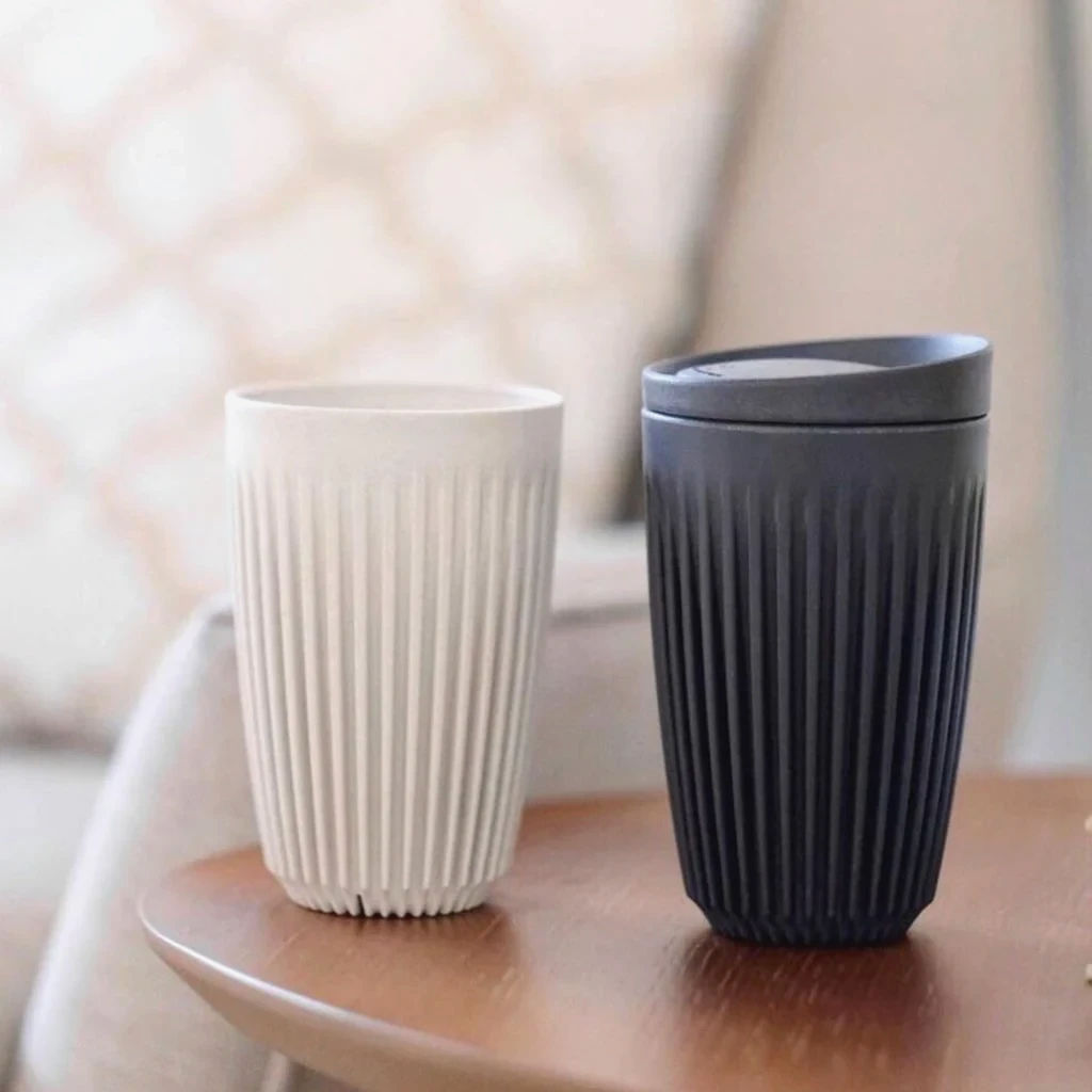 Термочашка Huskee Cup 355 мл, екосистема, BPA-free, з кришкою, для гарячих і холодних напоїв