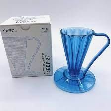 Пуровер Cafec Deep 27 Tritan Flower Dripper для однієї чашки, 27° кут, Японія