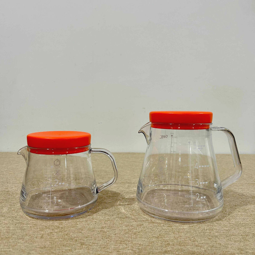 Сервер CAFEC Tritan для кави 400 мл, ударопрочний, термостійкий, стильний, Японія