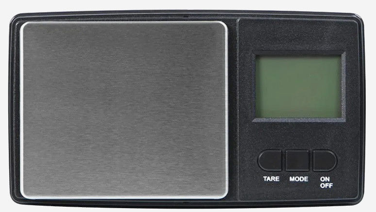 Электронные весы для кофе CS-D MINI, 0.1-650 г, LCD дисплей, нержавеющая сталь, черные