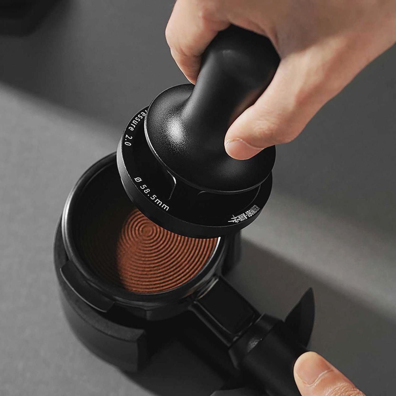 Пуш Темпер MHW-3Bomber 53.35 мм Динамометрический для кофе с контролем давления Astra