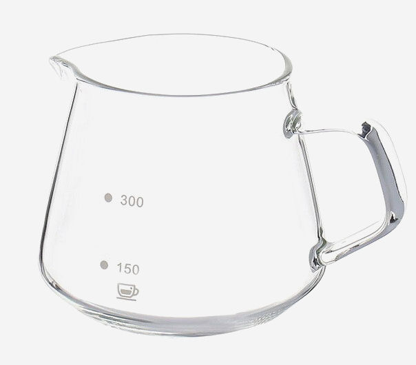 Сервер Margaux для кави 360 мл із боросилікатного скла, прозорий, пуровер
