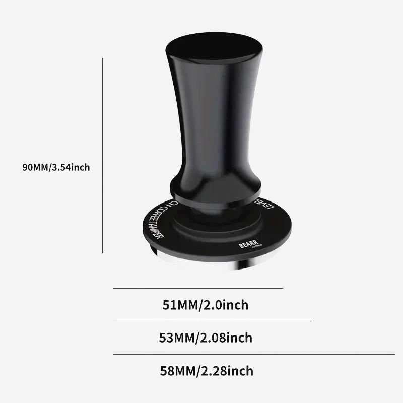 Пуш Темпер BEARR 58 мм динамометрический Constant Coffee Press 30lb рифленый для бариста