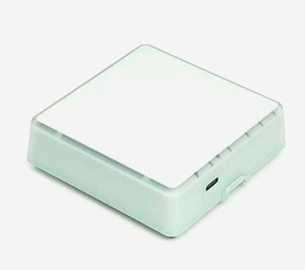 Весы Nuttii Geo C Lite Mint Green для кофе и чая, точность 0,1 г, аккумулятор 600 мАч