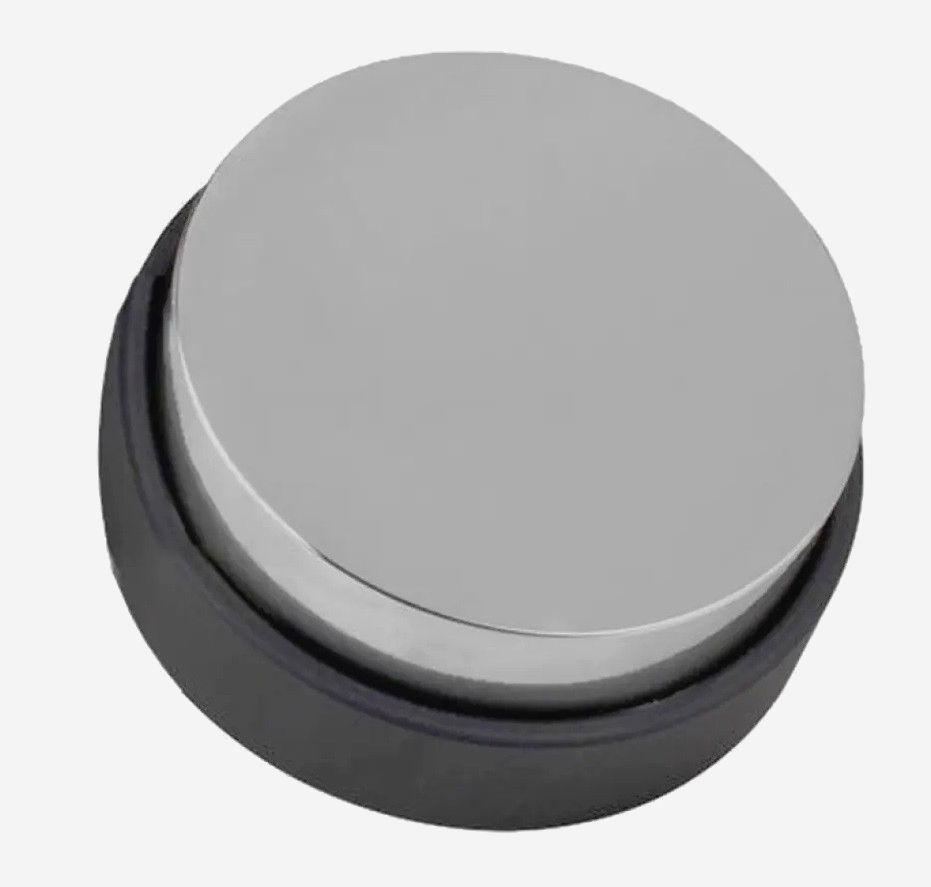 Темпер Motta Lightning для кофе Ø 53 мм, черный, регулируемая высота 13 мм, нержавеющая сталь