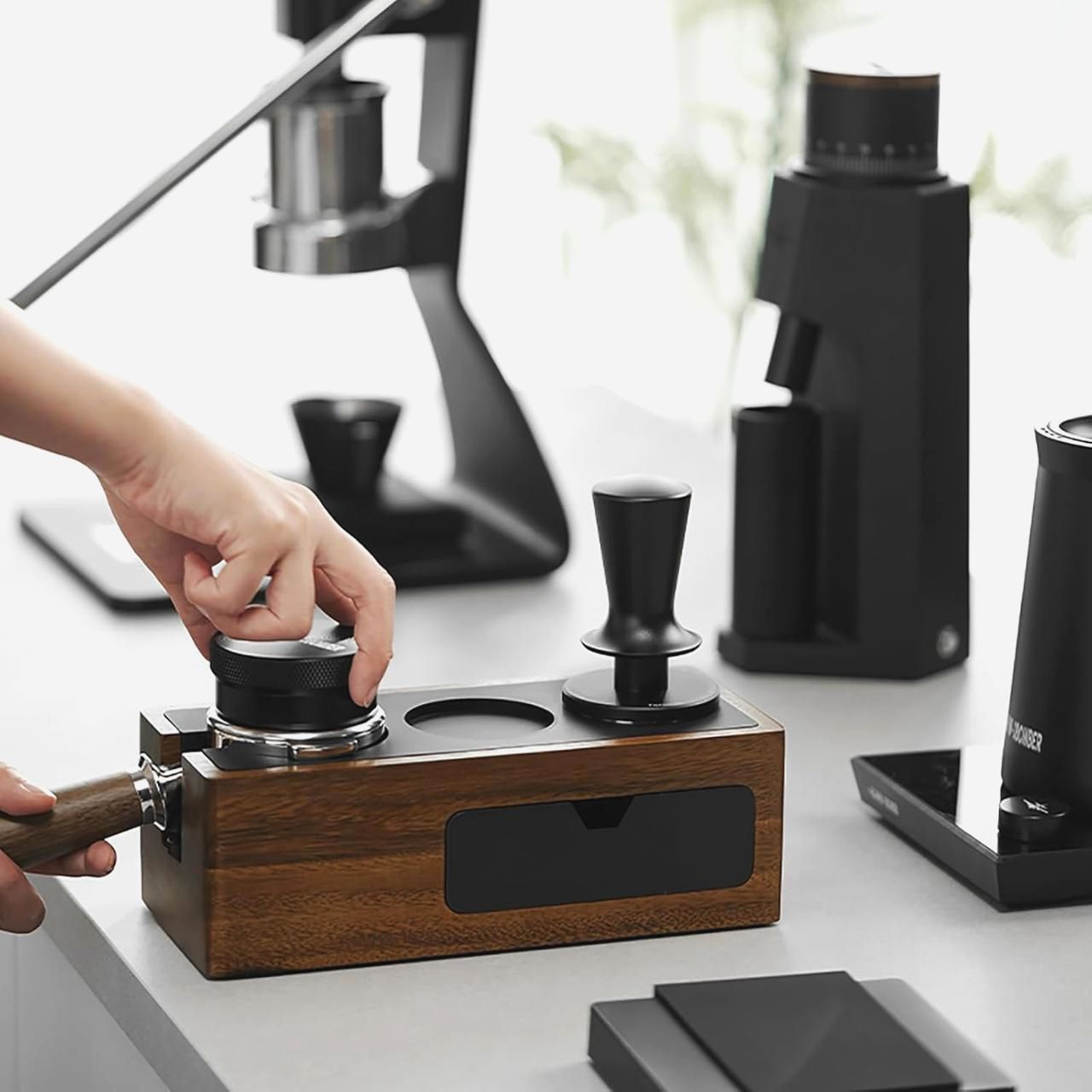 Пуш Темпер MHW-3BOMBER CD Series 53.35 мм Динамометрический для эспрессо