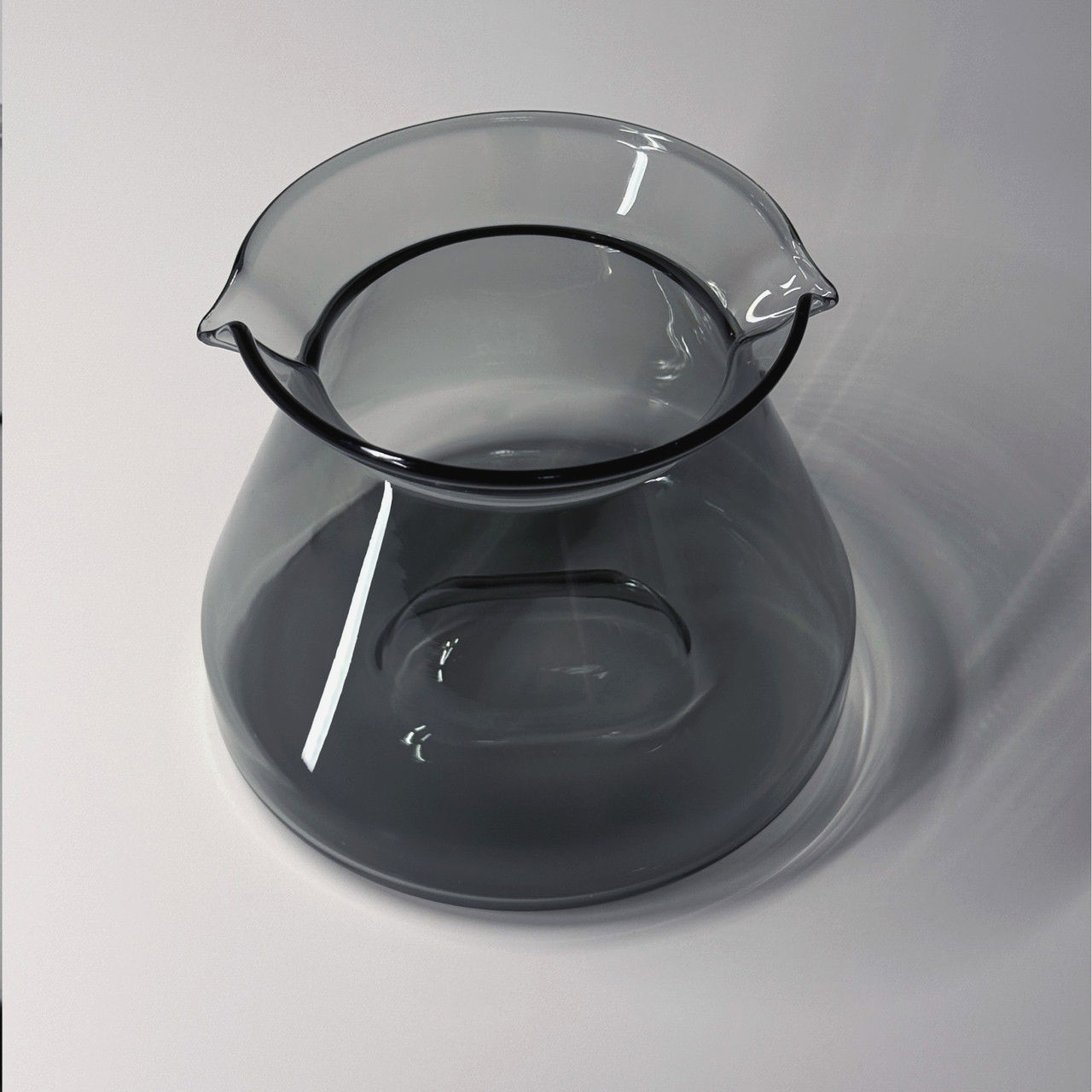 Сервер FromCreator Grab 550 мл из термостойкого стекла, черный прозрачный