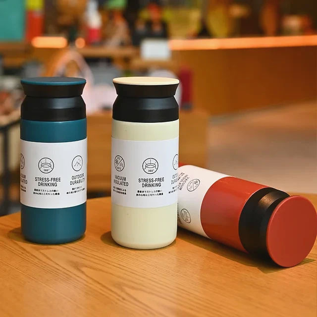 Термочашка Thermal Cup Tumbler 500 мл, нержавіюча сталь, вакуумна ізоляція, червона
