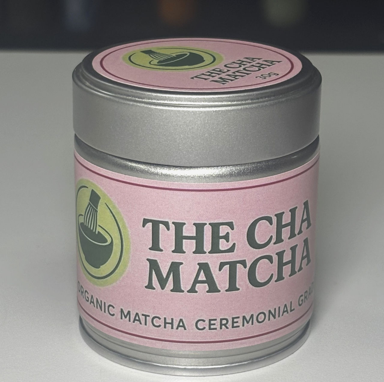 Матча THE CHA Церемоніальний Градус 6A, 30 г - високоякісний зелений порошковий чай