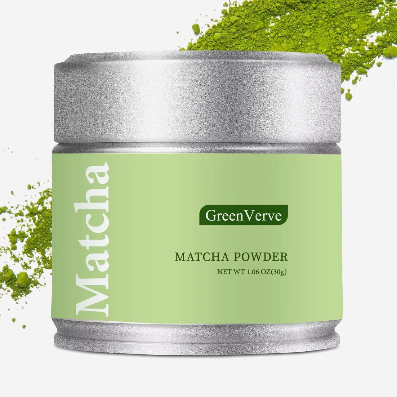 Матча Green Verde церемоніальна 30 г - органічний порошковий зелений чай Camellia Sinensis