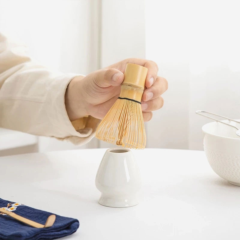 Набір White Katakuchi Kaze для приготування чаю матча, 7 предметів, 500 мл, японська чайна церемонія