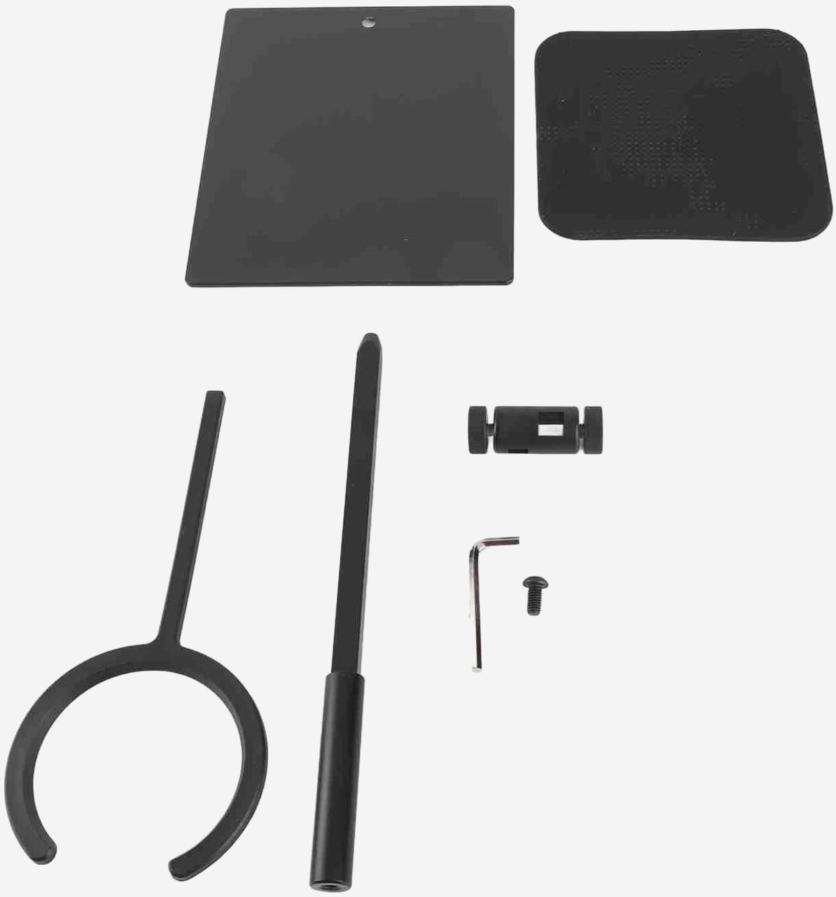 Станция Drip Pour Over Filter Stand для кофе, черная, регулируемая высота, 32×17 см, алюминий