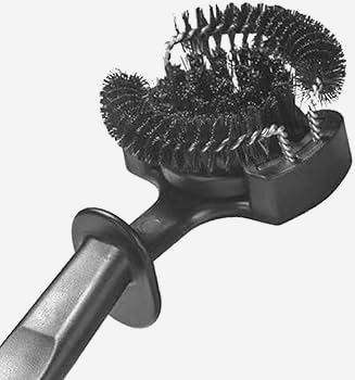 Щітка для чистки кофемашини Removable Brush 51 мм, кругла, нейлонова щетина, чорна