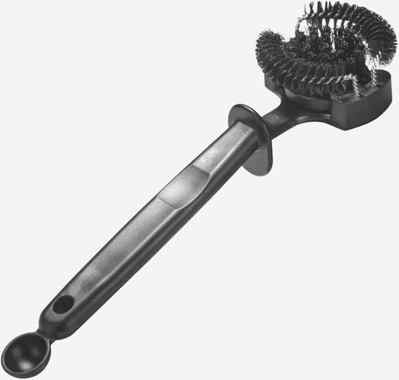 Щітка для чистки кофемашини Removable Brush 51 мм, кругла, нейлонова щетина, чорна