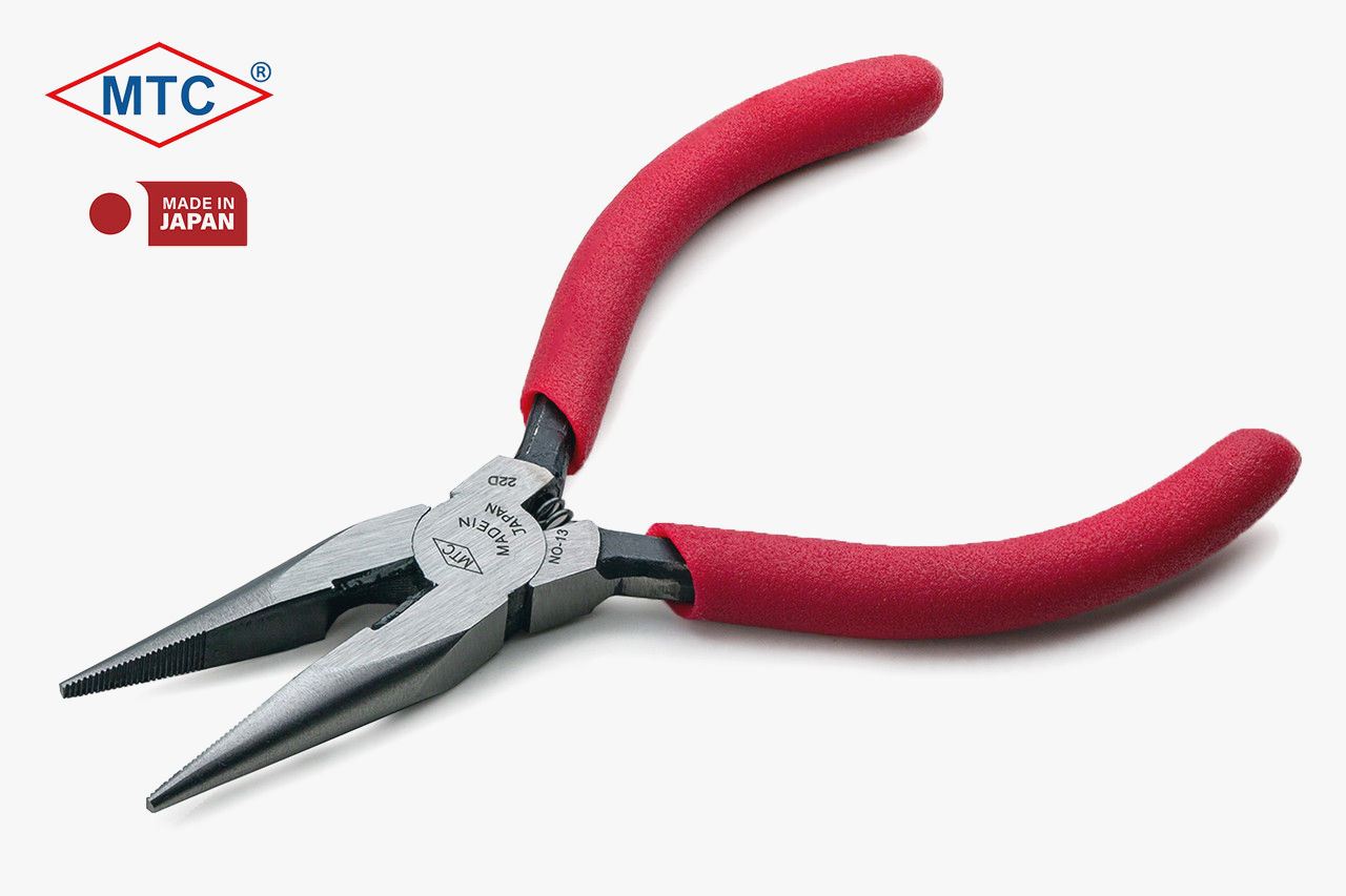 Плоскогубці MTC TOOLS 125 мм з різальним лезом, хромованадієва сталь, Японія