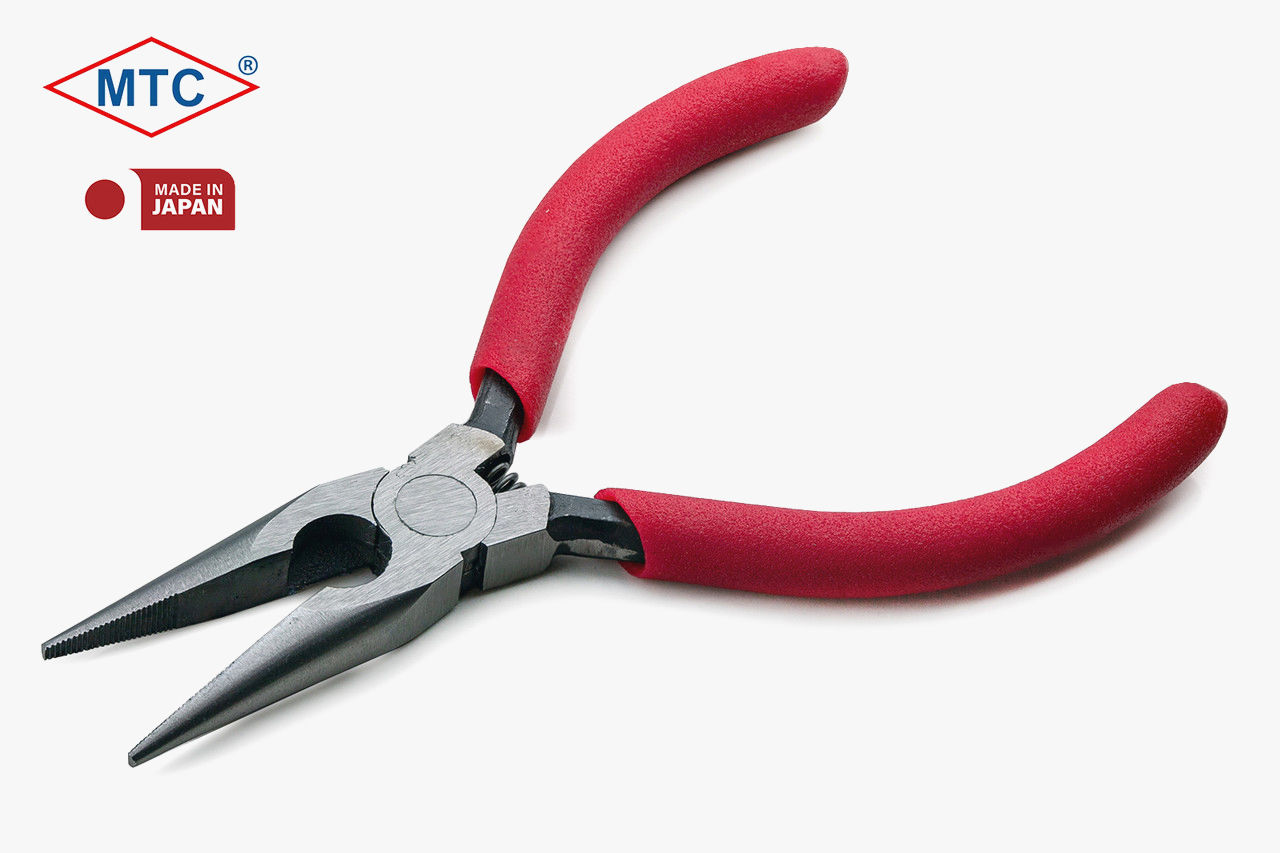 Плоскогубці MTC TOOLS 125 мм з різальним лезом, хромованадієва сталь, Японія