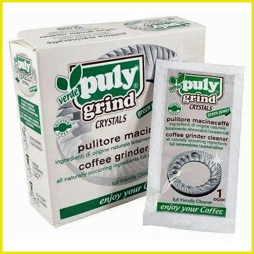 Средство Puly Grind для чищення ножів кавомолки, 10 порцій по 15 г, Італія