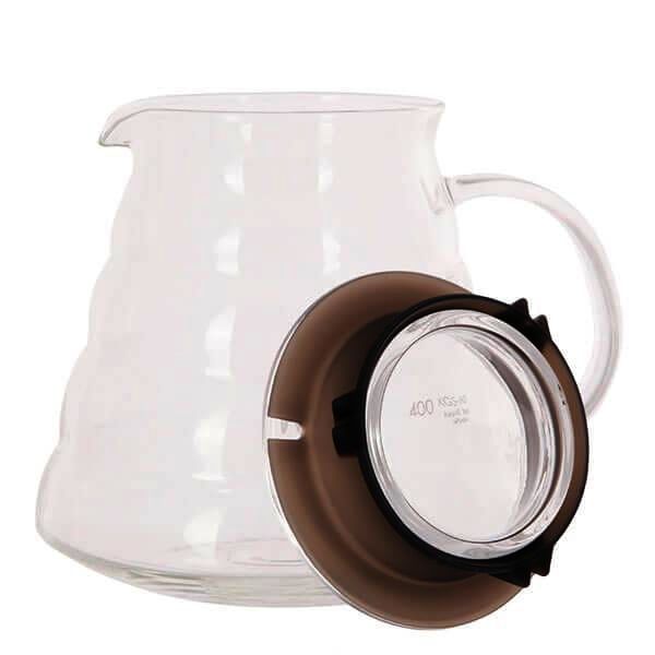 Сервер Hario V60 XGS-60TB 600 мл - термостійке скло для кави, стильний кавовий аксесуар