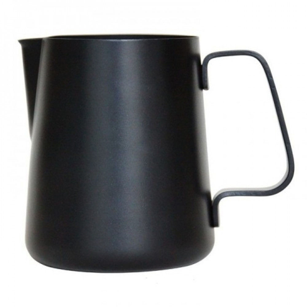 Питчер ILSA 800 мл чорний молочник для латте-арту з тефлоновим покриттям