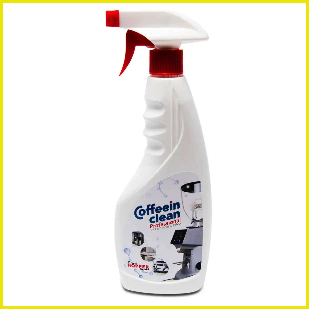 Спрей Coffeein clean Detergent для кофемолки 400 мл - профессиональный очиститель кофейных масел