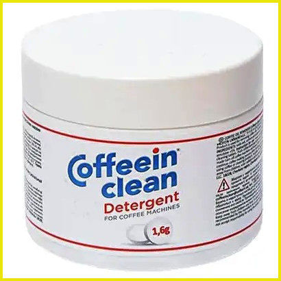 Таблетки Coffeein clean DETERGENT 1.6г для видалення кавових олій, 170г