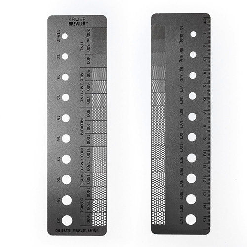 Kruve Sifter Base Black Edition — Набор сит для кофе, 5 сит с калиброванными отверстиями