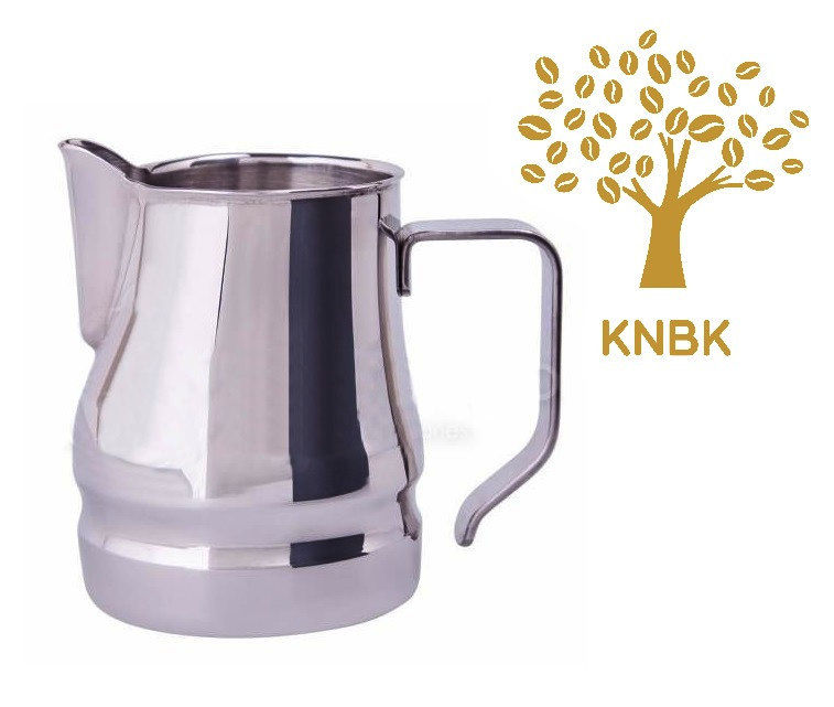 Питчер ILSA Evolution 500 мл. молочник для латте з нержавіючої сталі з зручним носиком