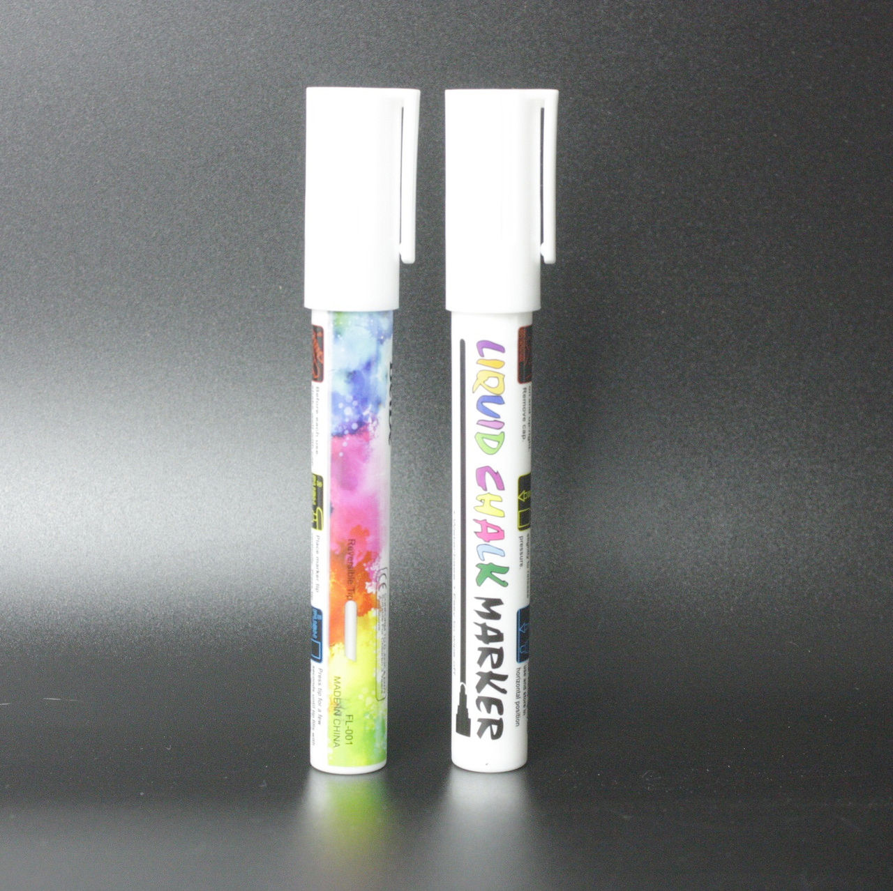 Меловий маркер Liquid Chalk Marker Beide білий, 1м для дощок і скляних поверхонь