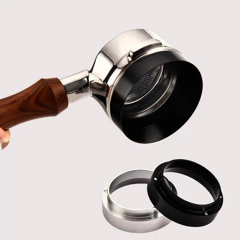 Кольцо Dosing Ring Black Ø 58 мм для холдера, воронка для дозирования кофе, прочное, моется