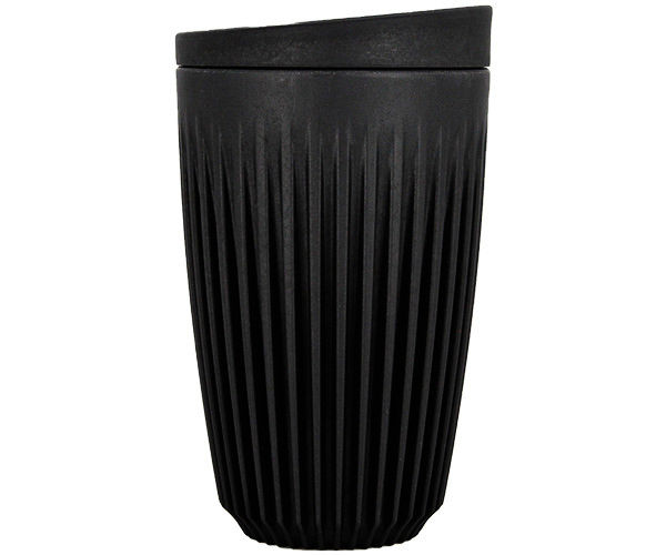 Термочашка Huskee Cup 355 мл з кришкою, BPA free, екологічно чиста, Charcoal
