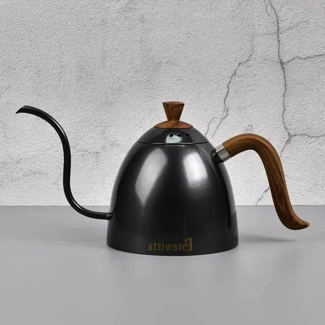 Чайник Brewista Artisan 700 мл с носиком, нерж. сталь, черный, 31 см, идеален для кофе