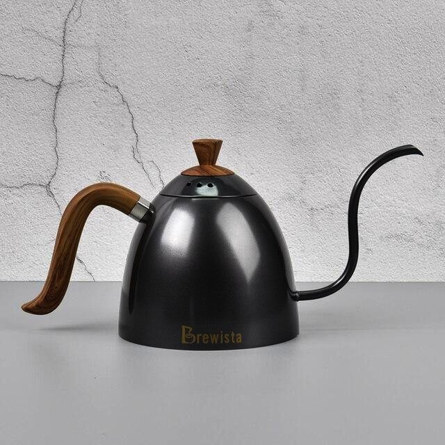 Чайник Brewista Artisan 700 мл с носиком, нерж. сталь, черный, 31 см, идеален для кофе